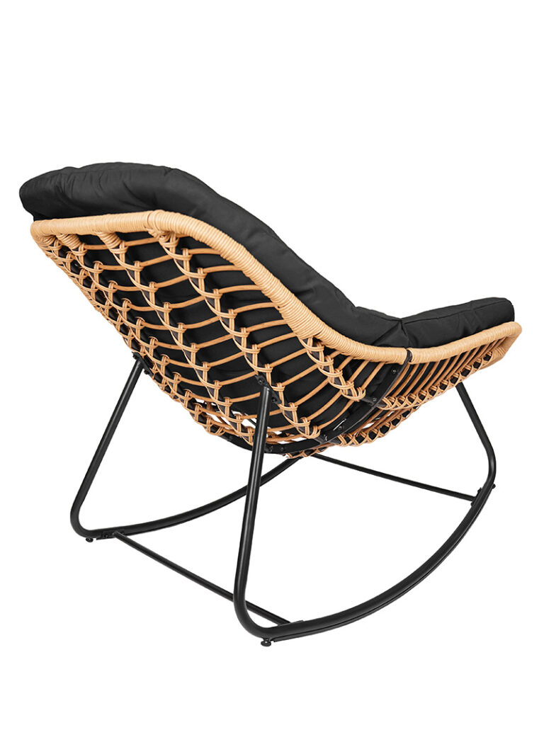Travis Rattan Fotele bujane ogrodowe, tarasowe. Producent - Moskała Meble